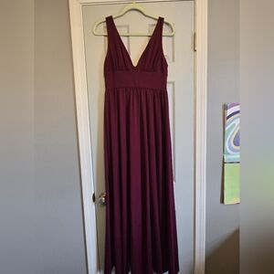 Ever Pretty Deep Purple Maxi Dress